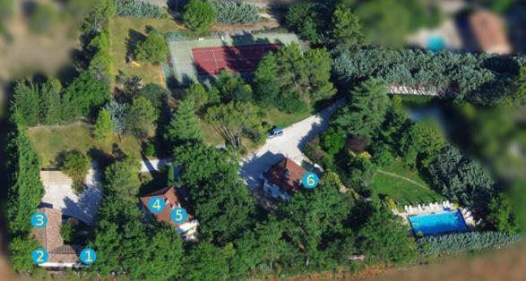 Residence Miro, Gites Avec Piscine Chauffee Et Tennis Les Arcs-sur-Argens Kültér fotó